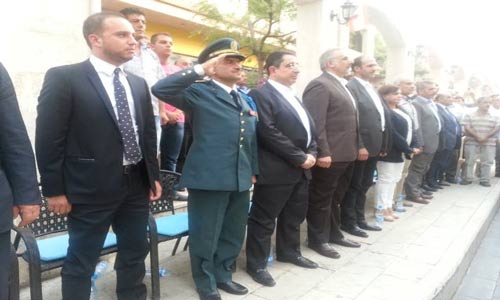 الحاج حسن خلال افتتاح مهرجان التسوق في البقاع إطلاق مهرجان التسوق والسياحة 16 في البقاع