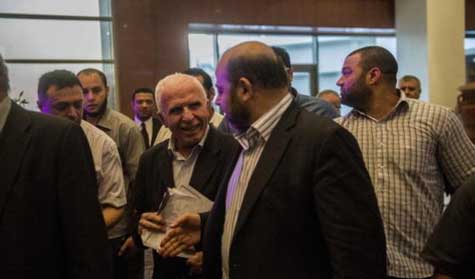 وفد الفصائل الفلسطينية المشارك في مفاوضات القاهرة لوقف إطلاق النار في غزة في اليوم الـ51.. غزة تنتصر على العدوان