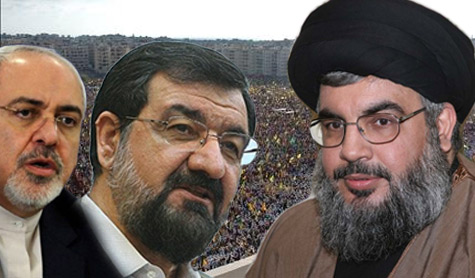 برقية من ظريف ورضائي إلى السيد نصر الله بذكرى انتصار اب 2006 رضائي وظريف يهنئان السيد نصرالله بالإنتصار
