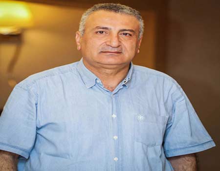 &rsquo;المعارض السوري&rsquo; كمال اللبواني يزور جرحى المسلحين السوريين في مستشفى  صفد