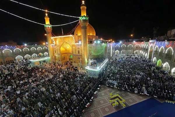 عيد الغدير في العتبة العلوية الشريفة عيد الغدير الأغر يجمع الطوائف والأطياف المختلفة في العتبة العلوية الشريفة