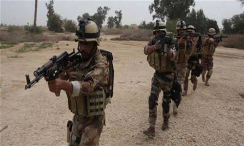 جنود من الجيش العراقي الجيش العراقي يستعيد السيطرة الكاملة على ناحية جرف الصخر ومنطقة الرويعية شمالي بابل