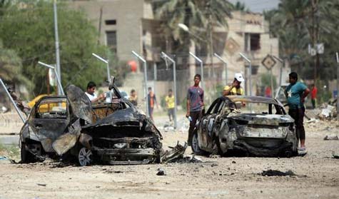 تفجير ارهابي بالعراق التحالف يعلن شن 21 غارة قرب كوباني والبيت الأبيض يراها غير كافة