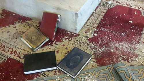  مواجهات في باحة المسجد الأقصى بين المصلين وشرطة العدو ووقوع اصابات