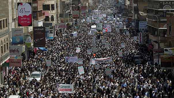 حركة انصار الله تدعو لتعديل التشكيلة الحكومية في البلاد وازاحة من عليهم ملفات فساد
