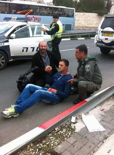 صهيوني مصاب في عملية القدس عمليتا دهس في القدس المحتلة والخليل والحصيلة قتلى وجرحى بين الجنود والمستوطنين
