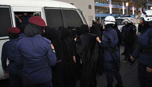 ردود فعل متتالية جرّاء مظلومية المعتقلات البحرينيات 