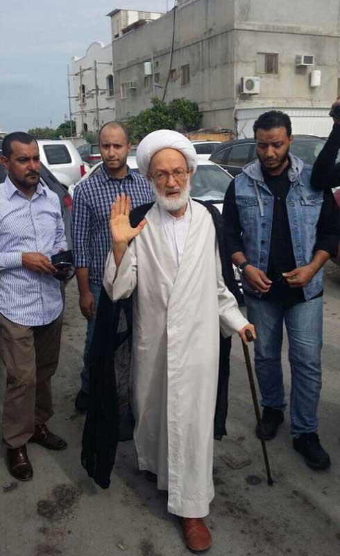 اعتداء سافر على منزل اية الله الشيخ قاسم وترويع عائلته في الدراز