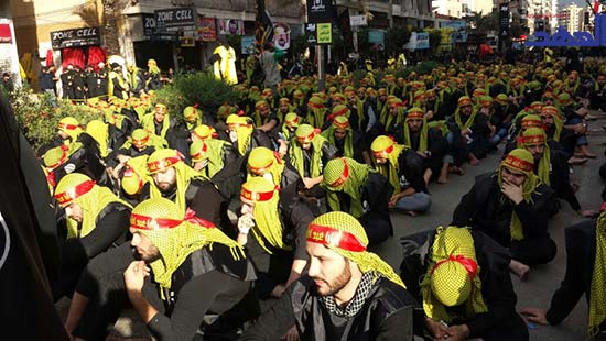 مواكب اللطم الحسيني الضاحية الجنوبية تلبي نداء الامام الحسين (ع) في يوم العاشر من محرم