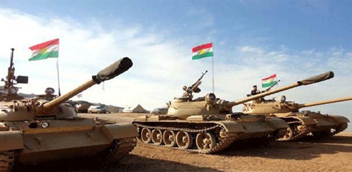 قوات البيشمركة البيشمركة تستعيد السيطرة على الحدود العراقية - السورية غرب الموصل وتدخل قضاء سنجار بعد طرد عناصر ’داعش’