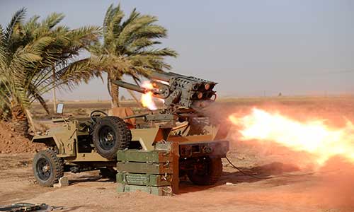 الجيش العراقي|الحشد الشعبي الجيش العراقي يعتقل قياديا من ’داعش’ ويقتل ثلاثة آخرين في صلاح الدين