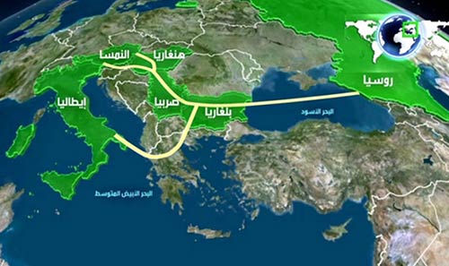 خريطة السيل أعداء الأمس يتحولون الى اقرب ’أصدقاء المصلحة’ لروسيا