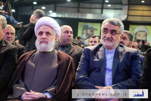 جانب من الحضور خلال الإحتفال الذي أقامه حزب الله في مجمع سيد الشهداء بالصور.. الإحتفال الذي أقامه حزب الله في مجمع سيد الشهداء في ذكرى شهداء القنيطرة