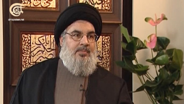 سماحة السيد حسن نصر الله السيد نصر الله: المقاومة جاهزة بكادرها وضباطها وإمكاناتها ومقدراتها لأن تدخل الى الجليل وما بعد الجليل