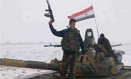 الجيش السوري يحافظ على مواقعه في حندرات ويدك مواقع المسلحين في ريف حلب