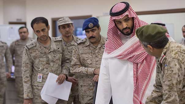 محمد بن سلمان يشرف على العدوان على الشعب اليمني ومحمد بن نايف أقنع واشنطن به