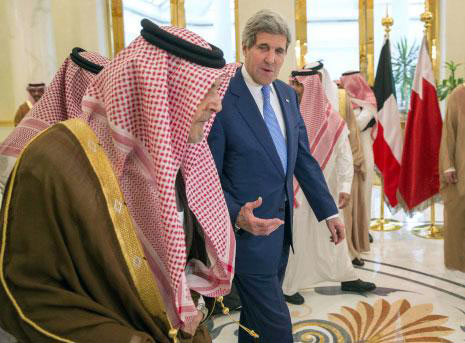 كيري في السعودية زيارة كيري لم تطمئن المملكة