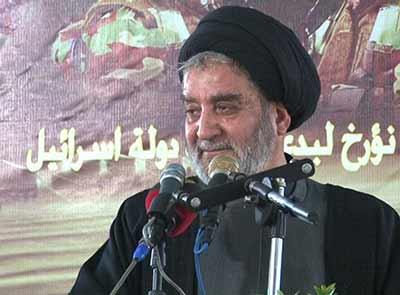 رئيس المجلس السياسي في حزب الله السيد ابراهيم أمين السيد السيد ابراهيم أمين السيد: العالم يعيش حالة اليأس والاحباط من امريكا والانظمة المرتبطة بها