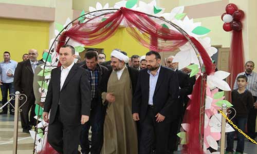 النائب حسن فضل الله ومدير المؤسسة الاسلامية للتربية والتعليم المؤسسة الإسلامية للتربية والتعليم تحتفل بعيد المعلم