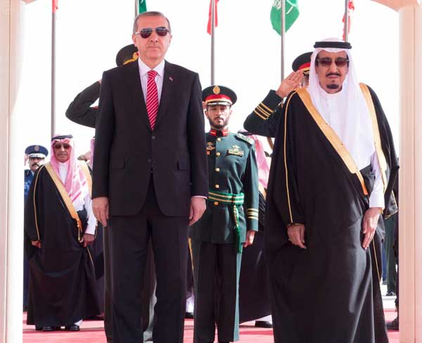 قمة سعودية تركية تبحث المستجدات الإقليمية والدولية