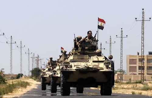 مصر: مقتل 7 تكفيريين والقبض على آخرين في حملة أمنية بشمال سيناء
