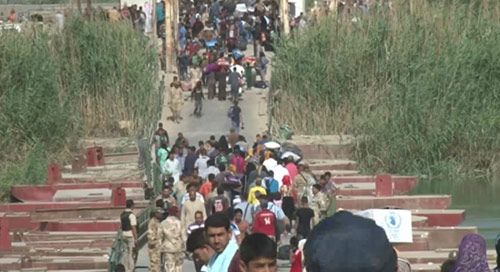 الأمم المتحدة: 90 ألف نازح جراء المعارك في محافظة الانبار العراقية
