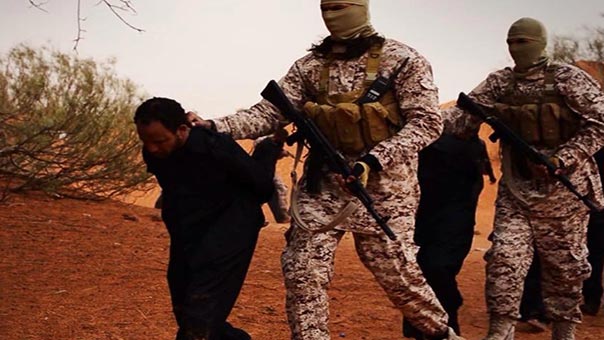 تسجيل لتنظيم &rsquo;داعش&rsquo; يظهر إعدام اثيوبيين مسيحيين في ليبيا