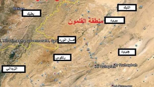 قتلى وجرحى من صفوف &rsquo;داعش&rsquo; بينهم لبنانيون خلال استهداف الجيش السوري لتجمعات التنظيم في جرود قارة بالقلمون