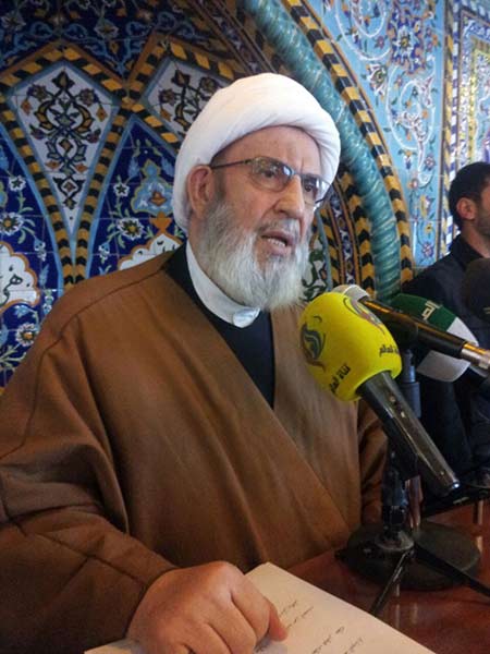 الشيخ محمد يزبك الشيخ يزبك: الجمهورية الإسلامية الايرانية انتصرت