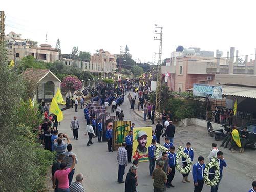حزب الله وجمهور المقاومة شيّعوا 4 شهداء في البابلية وكفرا وعين بعال وتعلبايا