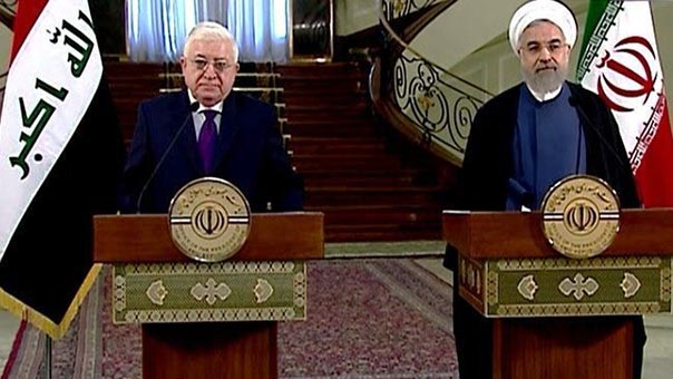 الرئيس العراقي من طهران: "داعش" تشكل خطراً على كل دول المنطقة وليس على العراق وحده روحاني: لن نسمح لأي بلد بإثارة الخلافات في العراق وتقسيمه