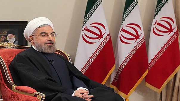 رئیس الجمهوریة الإيرانية الشيخ حسن روحاني روحاني بعد لقائه اللحام: ايران ستبقى حتى النهاية الى جانب سوريا