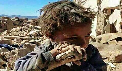 اليمن منظمة إغاثية: العدوان السعودي منع المياه الصالحة للشرب عن 16 مليون يمني