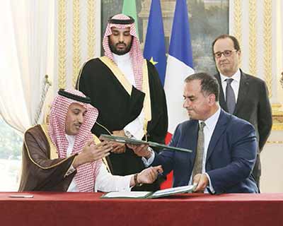 اتفاقات سعودية-فرنسية قيمتها 12 بليون دولار