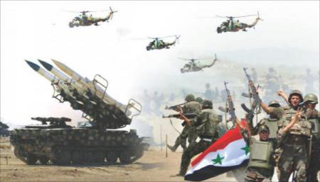 الجيش السوري الجيش السوري يدمر آليات للمسلحين موقعًا العديد منهم بين قتيل وجريح في ريف القنيطرة