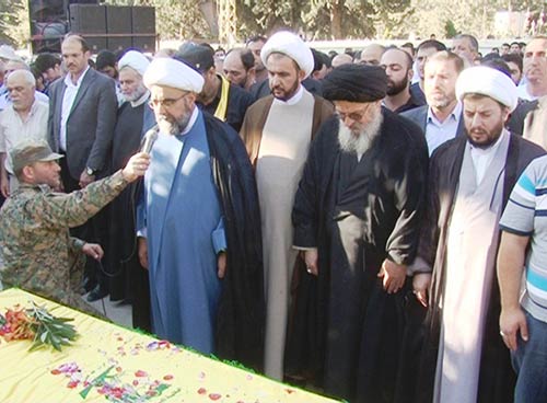 حزب الله وأهالي مدينة بعلبك والجوار شيّعوا الشهيد المجاهد حسن محمود دياب