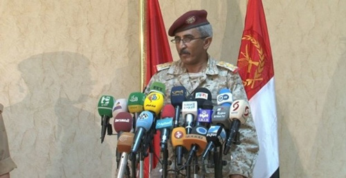 الناطق الرسمي للقوات المسلحة والامن اليمينة العميد الركن شرف لقمان السعودية خرقت ’الهدنة الإنسانية’ في اليمن منذ دقائقها الأولى