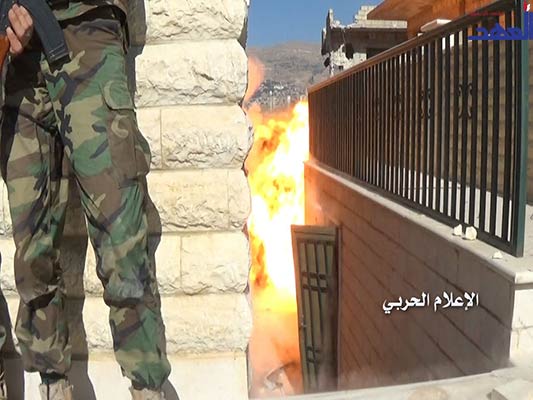 تقدم الجيش السوري والمقاومة في الزبداني صور خاصة لـ’العهد’ حول تقدم الجيش السوري والمقاومة في الزبداني