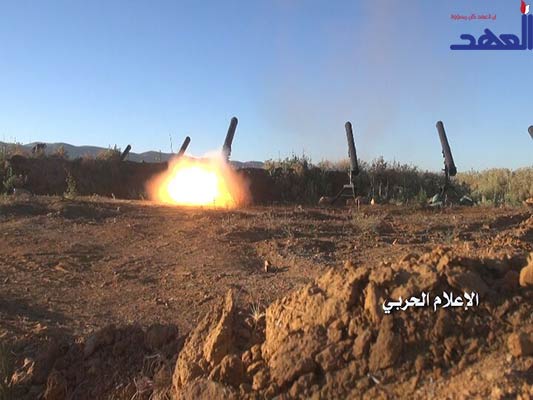 قصف صاروخي يستهدف تجمعات المسلحين صور خاصة لـ’العهد’ حول تقدم الجيش السوري والمقاومة في الزبداني