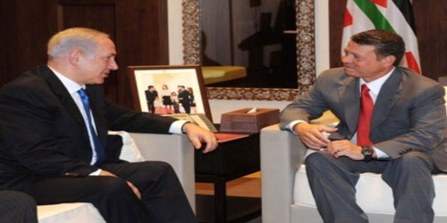 نتنياهو في زيارة مفاجئة للاردن ويثمن دور الملك عبد الله