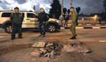 المسؤولون الصهاينة يدرسون الردّ على صواريخ المقاومة الفلسطينية