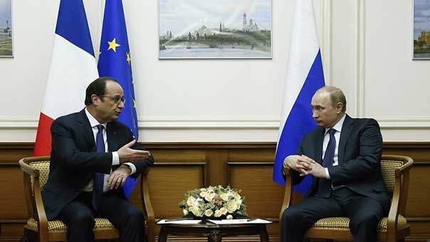 موسكو وباريس تؤيدان &rsquo;وقفا فوريا لحمام الدم&rsquo; شرق اوكرانيا 