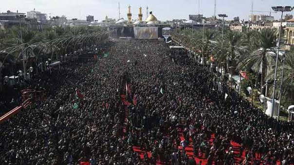 رغم كل التحديات .. احياء  اربعين الامام الحسين (ع) في العراق وايران وسوريا 