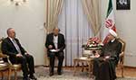 روحاني استقبل وزير الخارجية التركي في طهران 