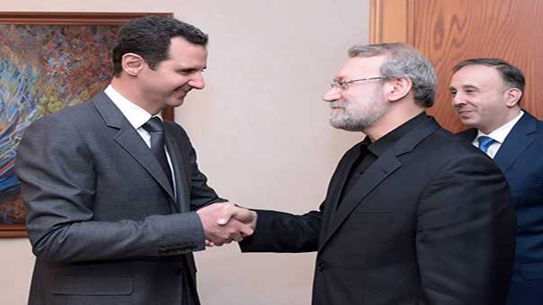 الاسد خلال لقائه لاريجاني: مصمّمون على استئصال الإرهاب وعلى الاستمرار بالمصالحات 