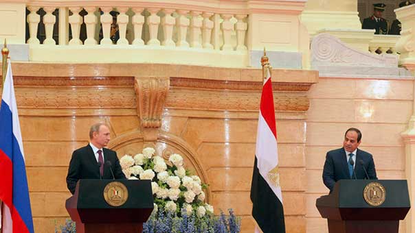 قمة السيسي - بوتين تسفر تفاهماً لإنشاء أول محطة نووية للكهرباء في مصر