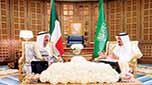محادثات سعودية - كويتية في الرياض