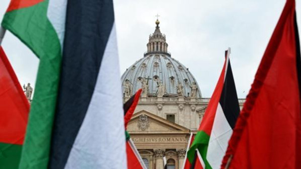 الفاتيكان يعترف بـ&rsquo;دولة فلسطين&rsquo;.. و&rsquo;تل أبيب&rsquo; خائبة 