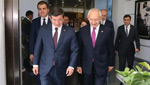 أوغلو يجري مشاورات تشكيل الحكومة الائتلافية 
