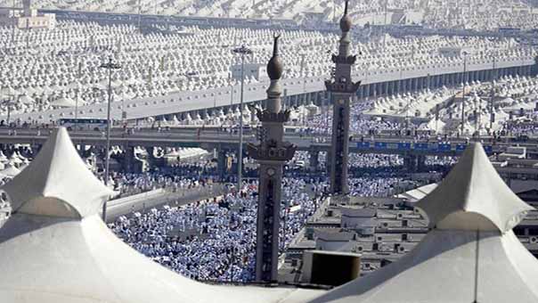 أكثر من مليوني حاج يعتلون مشعر منى غدًا